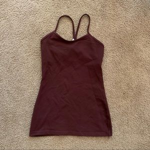 Lululemon Power Y Tank Size 4